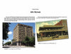 Two images in "St. Petersburg" by Schiffer Publishing, Ltd. show the northwest corner of 4th St. and Central Ave.: a modern office building replaces a two-story wooden structure and vintage cars, evoking scenes from old postcards.