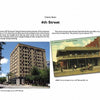 Two images in "St. Petersburg" by Schiffer Publishing, Ltd. show the northwest corner of 4th St. and Central Ave.: a modern office building replaces a two-story wooden structure and vintage cars, evoking scenes from old postcards.