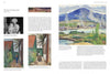 A two-page spread from "Emerging from the Shadows, Vol. IV" by Schiffer Publishing, Ltd. features Rose Schneider’s biography, a black-and-white photo with a child, and several paintings, showcasing her role among early California women artists.