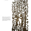 Masterpieces of Haitian Art by Schiffer Publishing, Ltd. features intricate metal sculptures like those by Julio Balan, depicting textured human figures, animals, birds, and leafy trees in detailed, unpainted Haitian style.