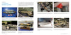 A two-page spread from Schiffer Publishing, Ltd.'s "F-111 Aardvark" displays photos of the jet’s weapons, bombs, and pods with captions detailing each item’s model, features, and placement on the aircraft.