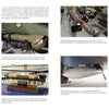 A two-page spread from Schiffer Publishing, Ltd.'s "F-111 Aardvark" displays photos of the jet’s weapons, bombs, and pods with captions detailing each item’s model, features, and placement on the aircraft.