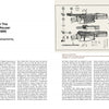 The "History of the Mauser Rifle in Chile" by Schiffer Publishing, Ltd. features a two-page spread: the left page covers Chapter 1 on the Chilean Mauser Model of 1895, while the right shows a detailed labeled diagram of various Mauser rifle parts.