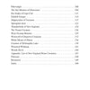 The table of contents in *Curious Creatures of New England* by Schiffer Publishing, Ltd. lists topics like Pukwudgie, Sea Monster of Gloucester, Cape Cod’s Sea Snake, other New England cryptids, mythical beings, and appendices with page numbers.