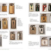 A catalog page from "The Handbook of Vintage Cigarette Lighters" by Schiffer Publishing, Ltd. showcases vintage lighters with images, model names, descriptions, and prices—perfect for any lighter collector's reference.