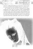 A high-contrast, inverted black-and-white image of a veiled woman appears ghostly on a page from "Spooky Creepy Boston" by Schiffer Publishing, Ltd., alongside text about ghost stories, Chappaquiddick Island mysteries, and haunted Boston.