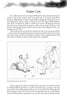 A page from North Carolina Haunts by Schiffer Publishing, Ltd. features text on Gimghoul Castle’s history and an illustration of a knight meeting a ghost, captioned: Peter Dromgoole meets his fate at this haunted North Carolina site.