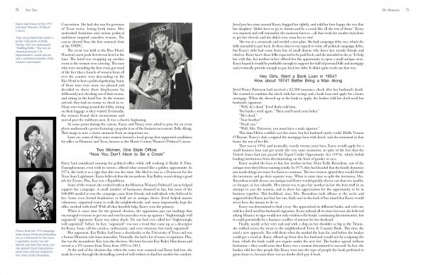 A magazine spread for "Magic & Memories" by Schiffer Publishing, Ltd. features black-and-white photos of women—portraits and a group shot—plus text highlighting their achievements in quilting and experiences at the International Quilt Festival.