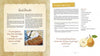 Two pages from "Meet Me in My Cape Cod Kitchen" by Schiffer Publishing, Ltd.: one highlights quick breads with a quote, bread photo, and Cape Cod–inspired recipe; the other features a pear and orange bread recipe with an illustration of pears.