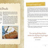 Two pages from "Meet Me in My Cape Cod Kitchen" by Schiffer Publishing, Ltd.: one highlights quick breads with a quote, bread photo, and Cape Cod–inspired recipe; the other features a pear and orange bread recipe with an illustration of pears.