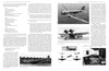 Two pages from Schiffer Publishing, Ltd.’s "Douglas XB-19" display text and black-and-white photos of vintage planes like the DC-3 and DC-4, airport scenes, technical design diagrams, and the pioneering Douglas XB-19 bomber.