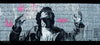 Miami Graffiti Art from Schiffer Publishing, Ltd. features a mural of a person with glasses and curly hair, head back and arms raised, set against expressive abstract symbols and pink text for a dramatic effect.