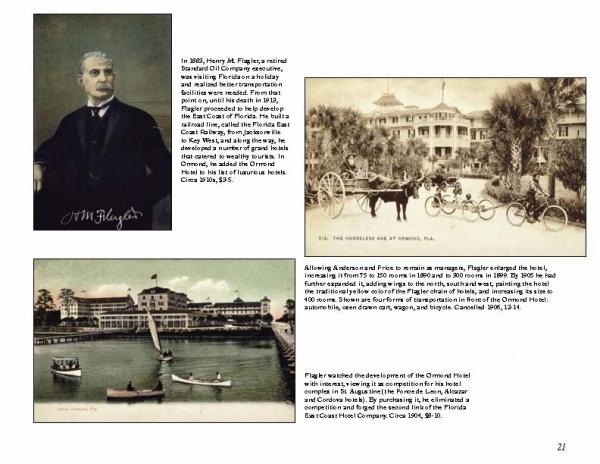 “Greetings from Ormond Beach, Florida” by Schiffer Publishing, Ltd. features a collage of a man and horse-drawn carriage, capturing Ormond Beach’s historic charm and the timeless feel of vintage postcards.