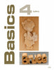 Schiffer Publishing, Ltd.’s Scroll Saw Basics features scroll saw art: a carved girl with a flower and a wooden “Bruce” sculpture. The art appears on page 45, shown in the bottom right corner.