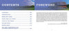A two-page spread from "Barns, Farms, and Rolling Hills of Chester County" by Schiffer Publishing, Ltd. shows the table of contents on the left and a foreword over a barn photo set in a green field beneath a blue sky on the right.
