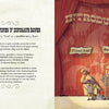 In Sticks ’n’ Stones ’n’ Dinosaur Bones by Schiffer Publishing, Ltd., an illustrated stage with red curtains shows O. Charles Marsh and Edward D. Cope at podiums under a sign reading "Introducing," with text on paleontology and the Bone Wars rivalry.