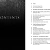 The contents page of "UFOs Over America" by Schiffer Publishing, Ltd. features a digital binary code background on the left, with chapter titles and page numbers on UFO sightings, government encounters, Roswell, alien abductions, and mysteries on the right.