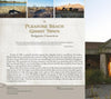 A two-page spread in Gone But Not Forgotten by Schiffer Publishing, Ltd. showcases Pleasure Beach Ghost Town in Bridgeport, CT, with images of abandoned buildings and overgrown grass that capture New England’s haunting allure.