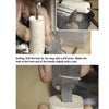 In Schiffer Publishing, Ltd.'s "Making Hidden Tang Knives," a hole is drilled in a cylindrical handle blank with a drill press and the blank is held in a vise; another image shows checking the hidden tang knife's fit in the widened hole.