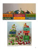 Featured in *100 Artists of the Brandywine Valley* by Schiffer Publishing, Ltd.: vibrant toy dinosaurs atop soda crates and apples spilling from crates, both scenes reflecting the playful, charming spirit of the Brandywine region.