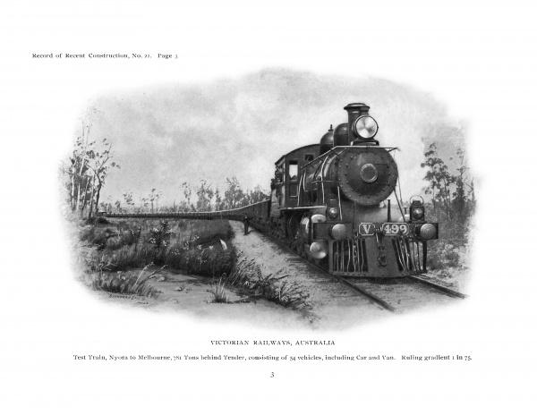 A black-and-white illustration from "Baldwin Locomotives" by Schiffer Publishing, Ltd. shows a V 499 steam locomotive built by Baldwin traveling on rural tracks with trees in the background.