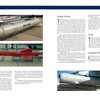 A page from "The MiG-29" by Schiffer Publishing, Ltd. displays images of missiles and bombs on the ground, with text about guided bombs, the Gran bomb, and unguided weapons used by Soviet MiG-29 fighter aircraft.