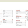 Table of contents for Practical Leatherwork by Schiffer Publishing, Ltd., listing sections such as Foreword, Materials, Tools, Buckles, Basics, Marking & Cutting, Simple Seam, and projects, all with page numbers.