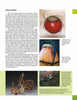 Page from "New and Different Materials for Weaving and Coiling" by Schiffer Publishing, Ltd. features text on unicorn plant, photos of gourd art with wire/bead details, close-ups of techniques, and devil's claw seedpods.