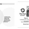 A two-page spread from Schiffer Publishing’s The Ring Cycle Tarot: the left page shows an ouroboros and text, while the right features The Fool card with illustration and description, evoking Arthur Rackham’s style.