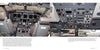 Side-by-side photos of a P-8A Poseidon cockpit from Schiffer Publishing, Ltd.: left shows seats and controls from behind; right highlights the overhead panel. The maritime patrol aircraft’s nose is visible through the windows.