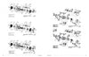 Black-and-white technical diagrams of various Small Ambassadeurs by Schiffer Publishing, Ltd. show labeled parts, exploded views, and assembly sequences for fishing reel models.