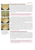 A page from "Beer Brewing for Everyone" by Schiffer Publishing, Ltd. features four photos of beer in a fermenter at different homebrewing stages, with captions and pink-highlighted text about fermenting with top-fermenting yeast.