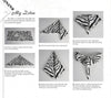 Creative Napkins and Table Settings by Schiffer Publishing, Ltd. offers step-by-step photo instructions to fold a zebra-patterned napkin into a zebra’s head, adding fun flair to your table decor.