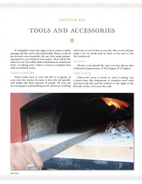 A close-up of The Ultimate Wood-Fired Oven Book by Schiffer Publishing, Ltd., a detailed guide for assembling and using wood-fired ovens.
