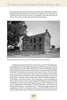 A black and white photo depicts the historic Whitewater Shaker Broom Shop in Ohio. "Shaker Spirits, Shaker Ghosts" by Schiffer Publishing, Ltd. explores memories of the house, Shaker culture, and haunted tales of Shaker ghosts.