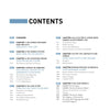 The table of contents for "Airbus A300/310" by Schiffer Publishing, Ltd. features blue and black two-column headings on Airbus history, commercial aviation, A300 models, production, spare parts; "CONTENTS" appears at the top.