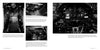 A book spread from Schiffer Publishing, Ltd. features four black-and-white photos of Grumman F4F Wildcat cockpits, highlighting detailed panels, levers, and gauges with captions explaining parts and functions.