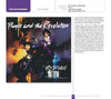 The cover of Schiffer Publishing, Ltd.’s "Put the Needle on the Record" channels classic '80s vinyl single art, featuring a bold city backdrop and stylized text, reminiscent of iconic music visuals from the era.