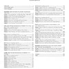 The "Conquest of the Skies" by Schiffer Publishing, Ltd. features a table of contents with chapters and sections on military aviation history from 1914–1945, covering topics like inflight refueling. Content is organized into a prologue, four parts, and an index.