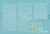 A light blue page with white text: on the left, a preface on healing and personal challenges; on the right, “Step with me into the gentle tide of ocean centered Reiki”—inviting you to ocean meditation with Watercharms by Schiffer Publishing, Ltd.