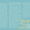 A light blue page with white text: on the left, a preface on healing and personal challenges; on the right, “Step with me into the gentle tide of ocean centered Reiki”—inviting you to ocean meditation with Watercharms by Schiffer Publishing, Ltd.