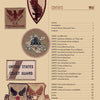 The cover of "Desert Uniforms, Patches, and Insignia of the US Armed Forces" by Schiffer Publishing, Ltd. features six US military patches—including Air Force and Coast Guard—and lists chapters on uniforms, insignia, and awards.
