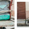 A bicycle and cart sit quietly as Cuban street dogs wander by, echoing the candid scenes featured in "The Dogs of Cuba" from Schiffer Publishing, Ltd.
