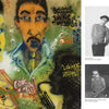DAZEWORLD by Schiffer Publishing, Ltd. features vibrant graffiti art with expressive faces and text on the left, while two black-and-white photos of men posing together on the right capture the spirit of New York graffiti culture.
