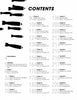 The table of contents in "Ghosts of Atonement" (Schiffer Publishing, Ltd.) features black missile silhouettes on the left and bolded chapter titles with subheadings and date ranges about the Israeli Air Force and Yom Kippur War on the right.