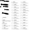 The table of contents in "Ghosts of Atonement" (Schiffer Publishing, Ltd.) features black missile silhouettes on the left and bolded chapter titles with subheadings and date ranges about the Israeli Air Force and Yom Kippur War on the right.