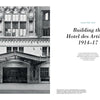 Black-and-white photo of Manhattan's Hotel des Artistes' ornate exterior on West 67th Street. Text on the right reads Building the Hotel des Artistes 1914–17 with a quote and chapter title. Published by Schiffer Publishing, Ltd.