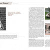 A woman smiles beside a brick wall on the left page. The right highlights a vintage car, arched building, and text about MaryEllen Green (Dohs) and her role in Damsels in Design from Schiffer Publishing, Ltd., celebrating industrial design history.