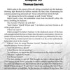 A page from "Freestyle" by Schiffer Publishing, Ltd. (page 128) features Chapter 33: Thomas Garrett, with text about Mitch waking in a jail cell, talking to Sheriff Wilson, and mentioning Thomas Garrett.