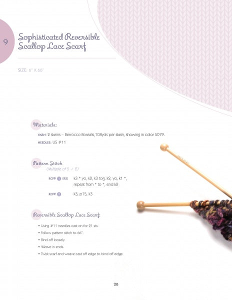 Discover "Basic Knitting and Crocheting for Today's Woman" by Schiffer Publishing, Ltd., with simple patterns, clear instructions, required materials, needles, stitch guides, and vibrant photos of knitting in progress.